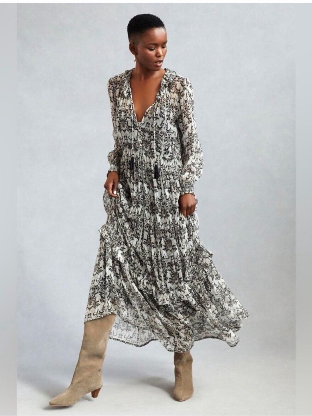Anthropologie Marais dress